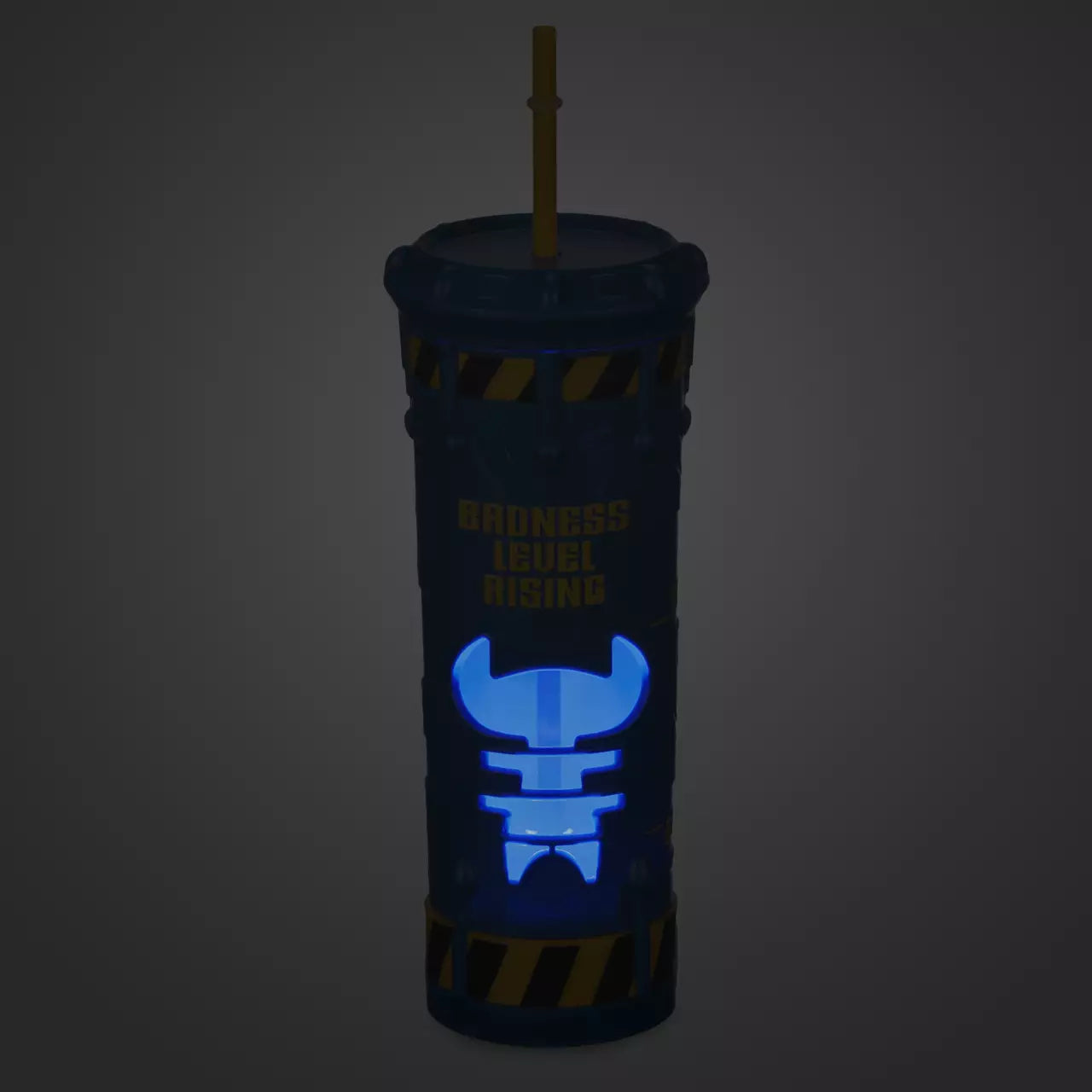 Vaso iluminado con popote de Stitch US Goods