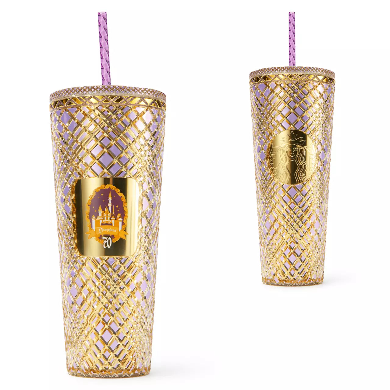 Vaso Venti Starbucks® del Castillo de la Bella Durmiente – 70.º aniversario de Disneyland