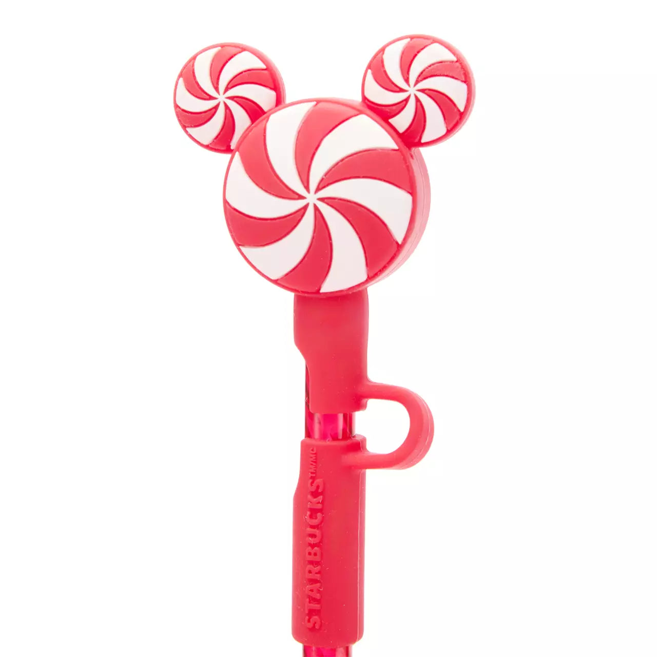 Disney Parks Peppermint Swirl 24 oz. Starbucks® Travel Tumbler with Straw