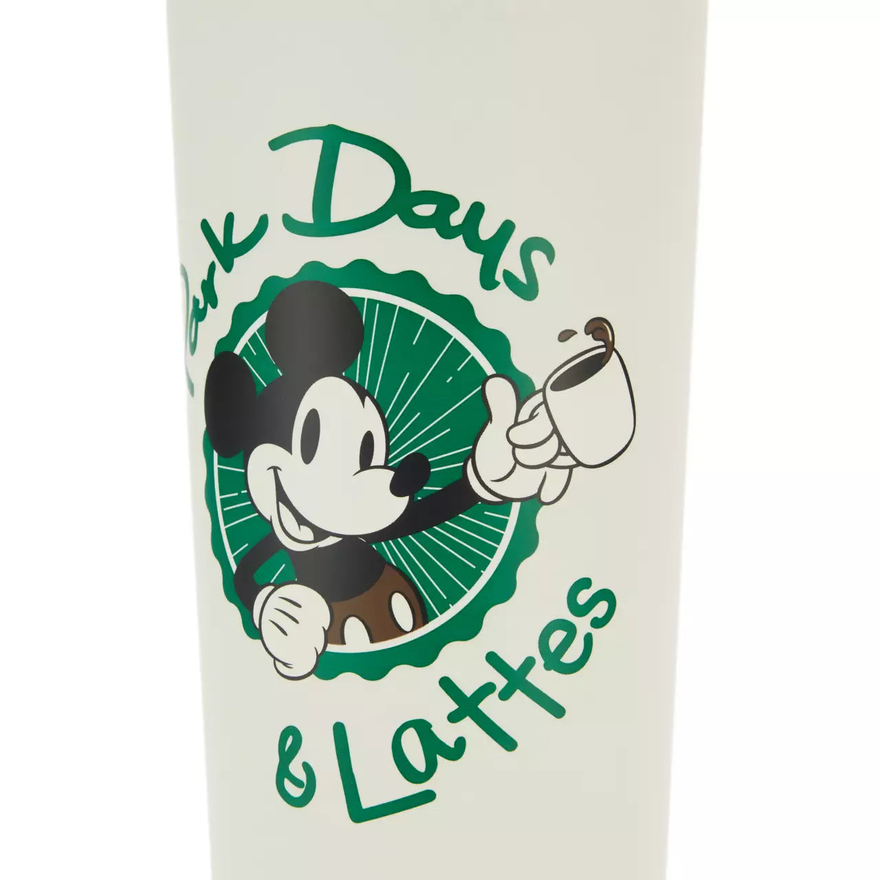 Vaso térmico de viaje Starbucks de acero inoxidable con diseño de Mickey Mouse y 473 ml (16 oz).