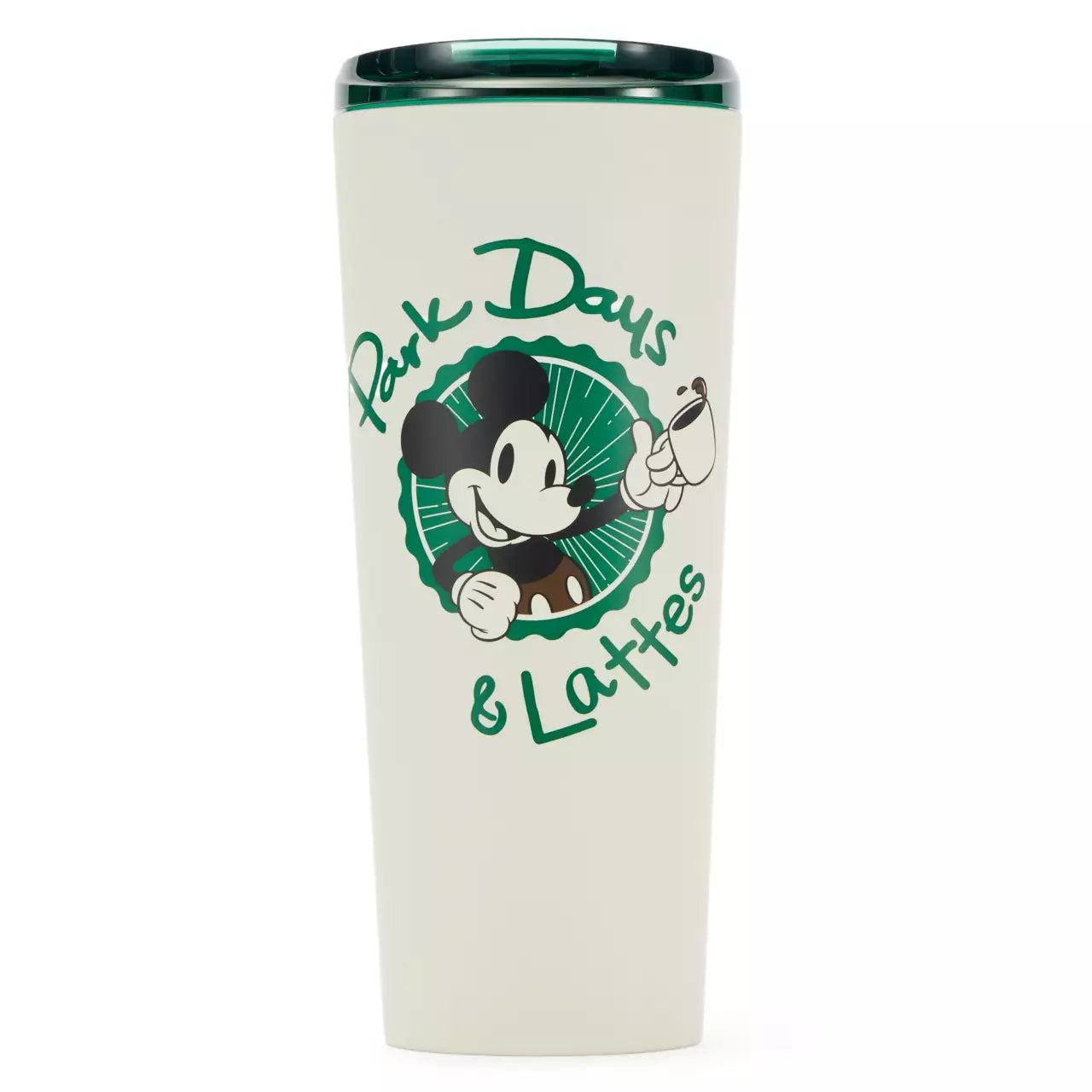 Vaso térmico de viaje Starbucks de acero inoxidable con diseño de Mickey Mouse y 473 ml (16 oz).