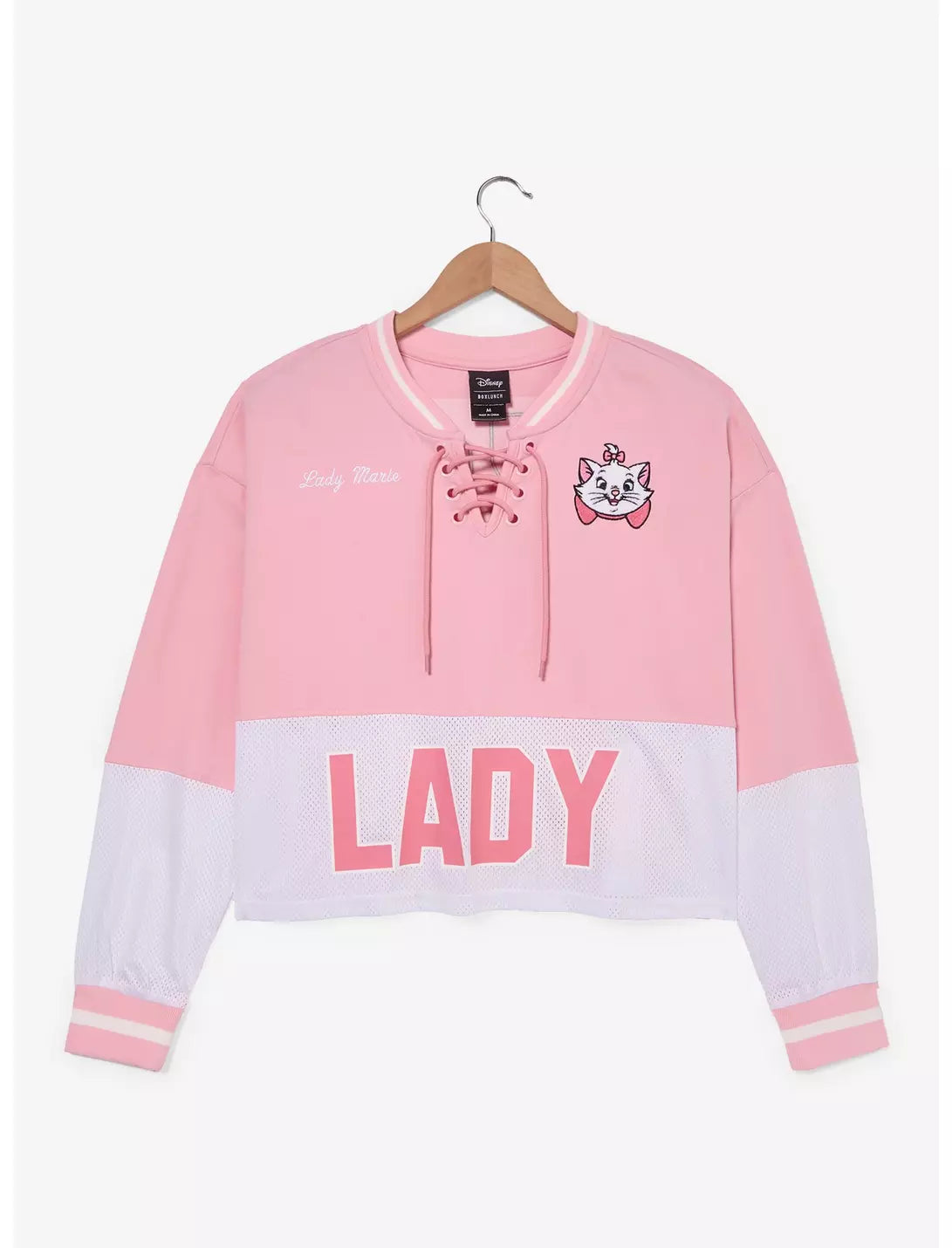 Sudader corta de hockey para mujer de Disney Los Aristogatos Marie