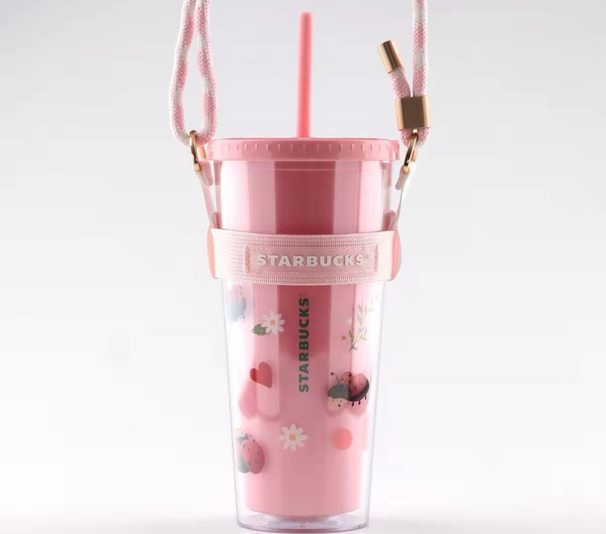 Starbucks Philippines 2026 Valentine's Day series drawstring cup