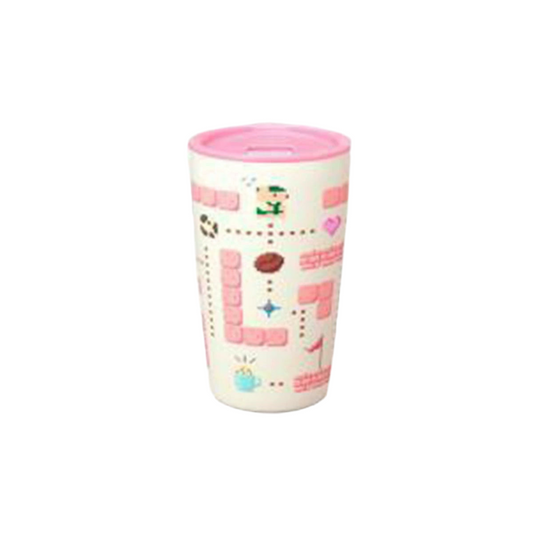 Vaso de Acero inoxidable con tapa Starbucks Taiwan 2025 Bear Adventure Game Series 355ml 12.49oz