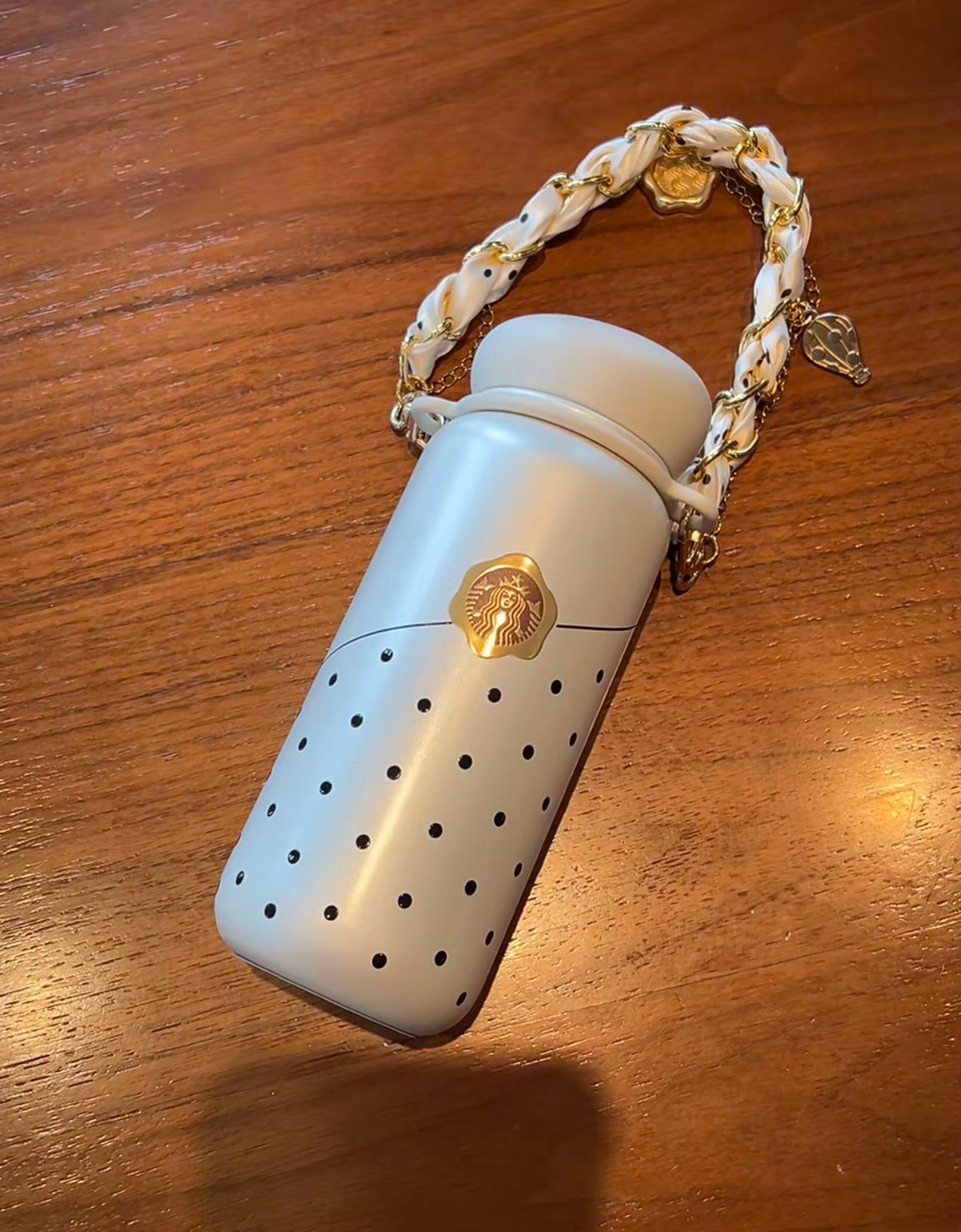 Starbucks China Polka Dot Wonderland 2026 · 420ml Stamp Stainless Steel Cup