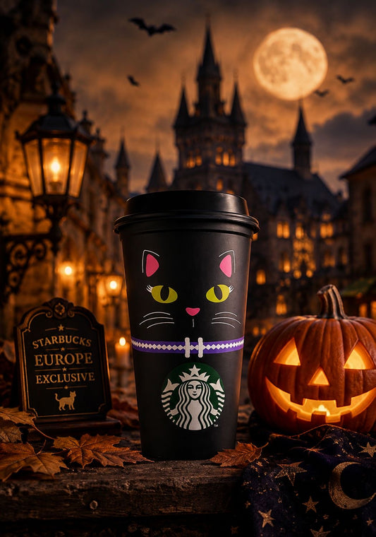Starbucks Halloween Black Cat Reusable Cup | Europa 2026