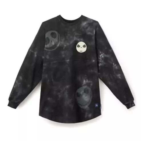 Disney Store US | Jack Skellington Tie-Dye Spirit Jersey for Adults 🎃🖤
