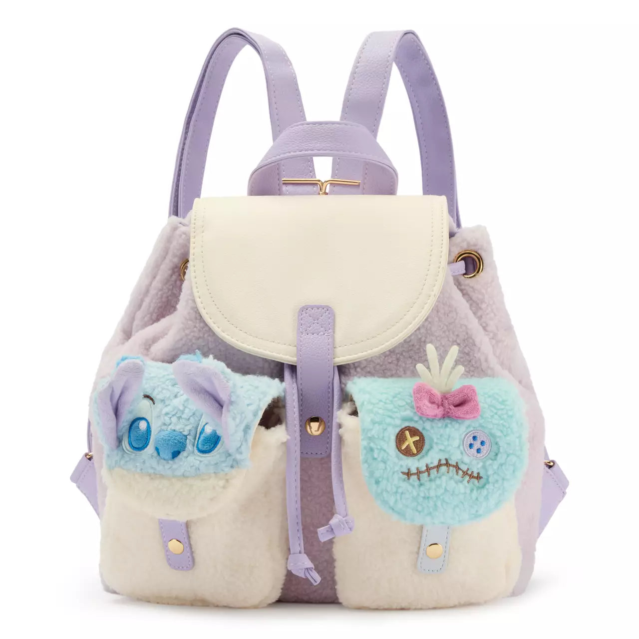Mochila mini de forro polar Stitch y Scrump – Lilo y Stitch US Goods