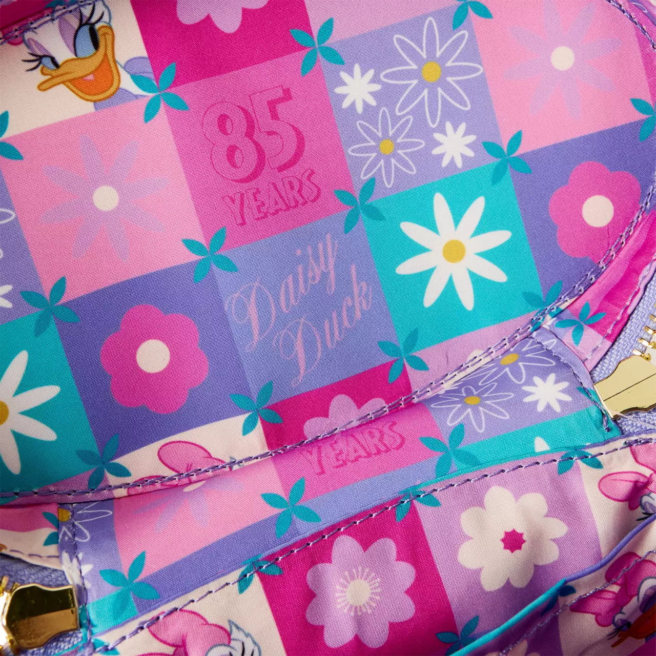 Bolso bandolera Loungefly del 85.º aniversario de Daisy Duck US Goods