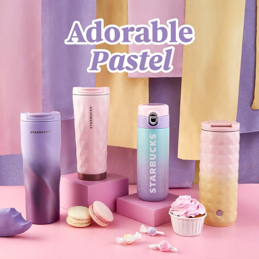 Tumbler Adorable Pastel acero inoxidable