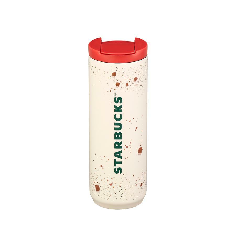 Starbucks Korea Christmas 2026 Vaso Blanco Speckled 16 oz