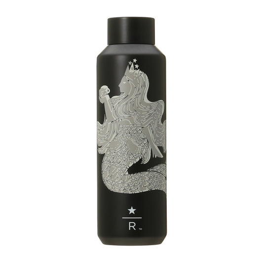 Botella de acero inoxidable WILDSIDE Starbucks Reserve®, negra, 591 ml