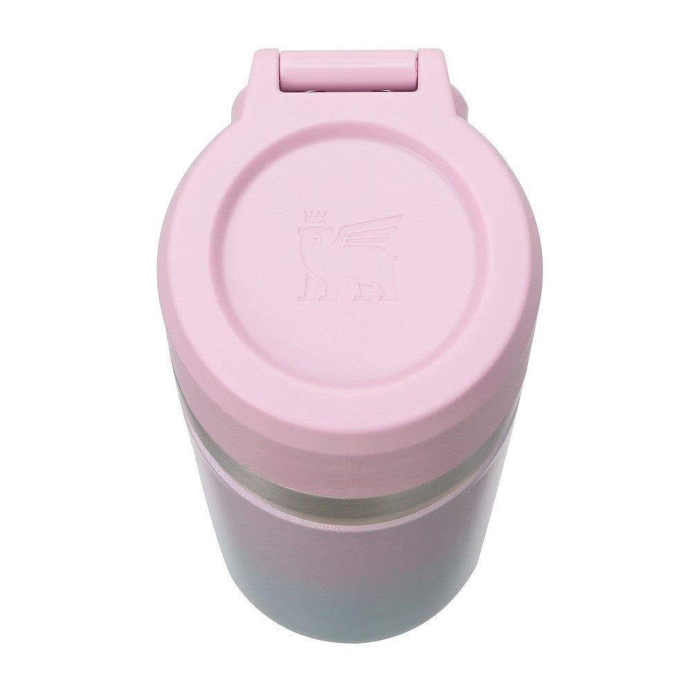 Botella de acero inoxidable STANLEY Degradado Azul Rosa 473ml Shinning Winter