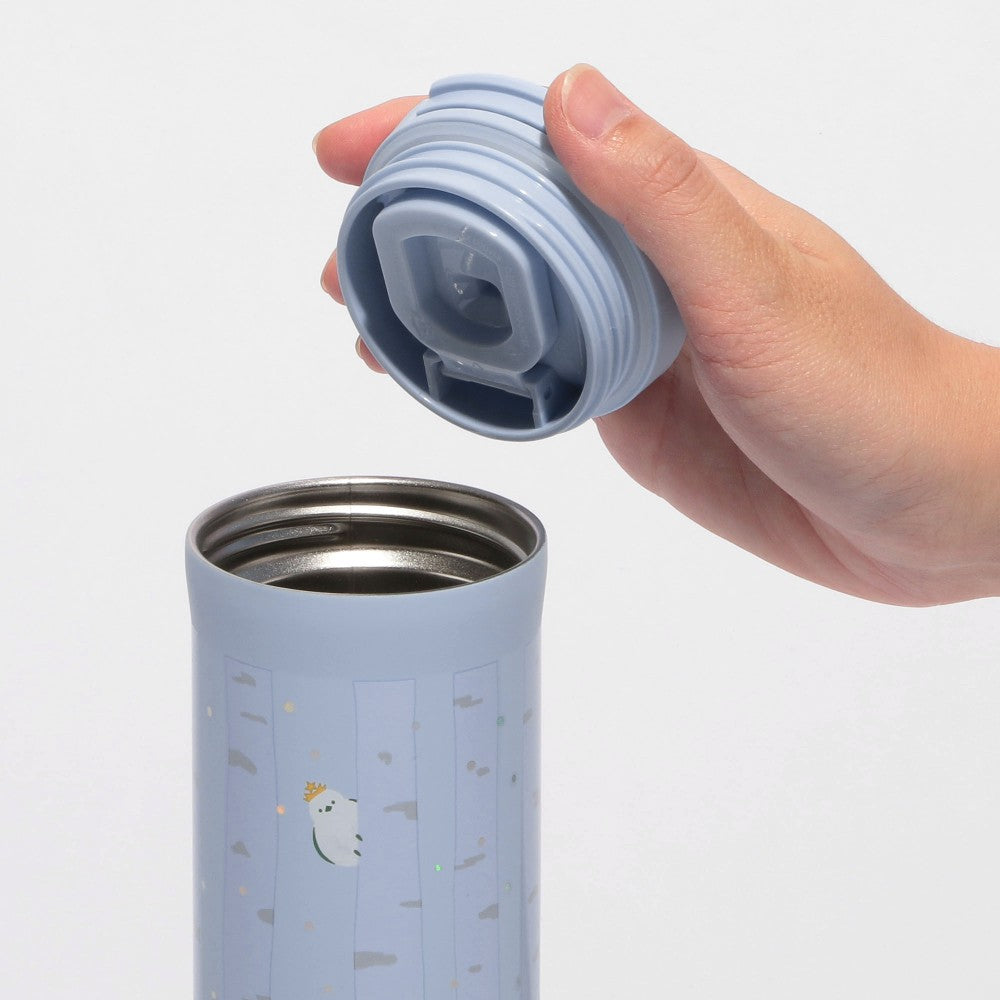 Botella de acero inoxidable oso 473 ml