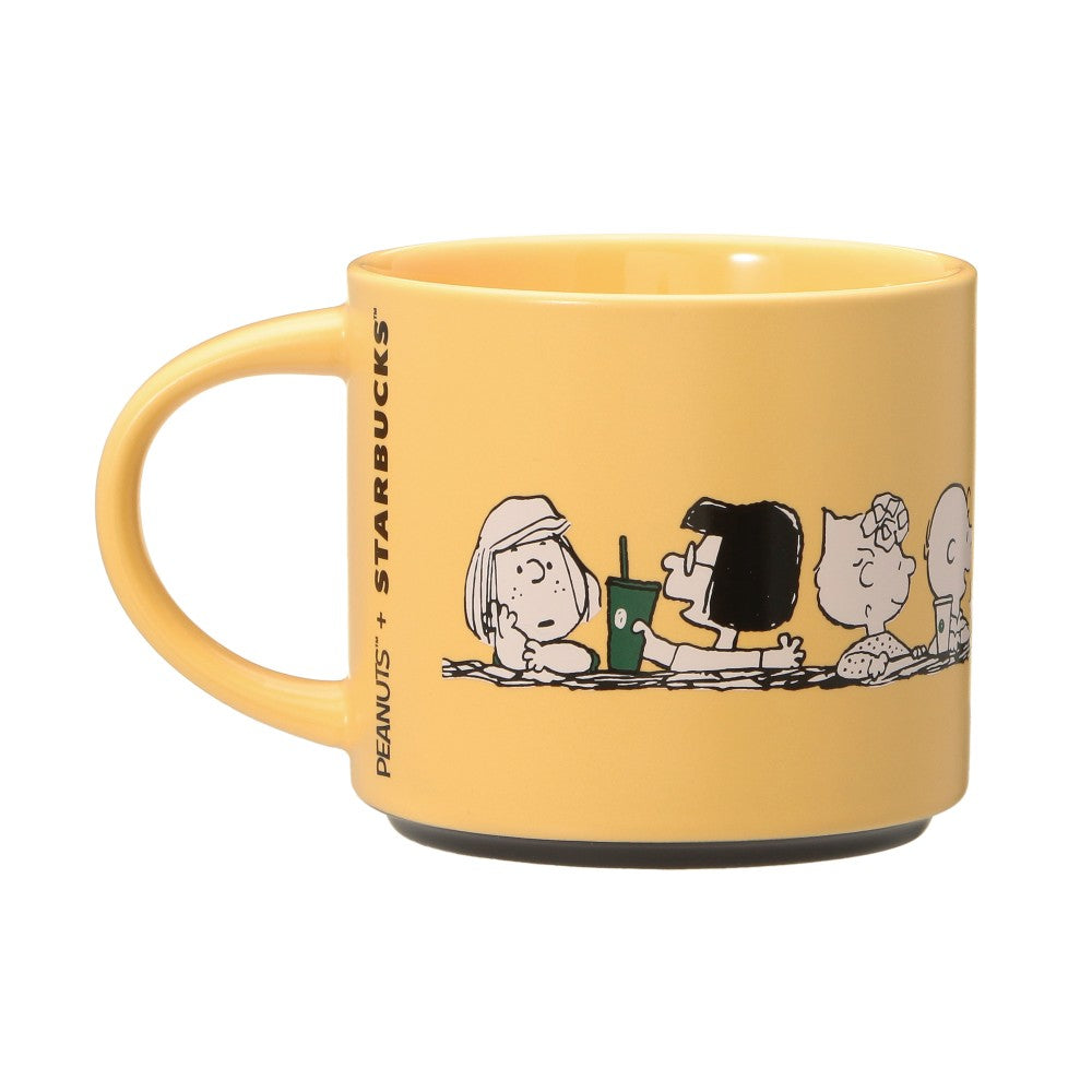 Taza de Ceramica Amarilla Japon PEANUTS X Starbucks 414ml
