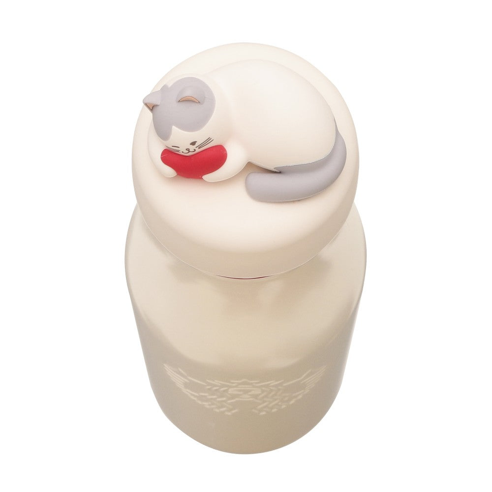 Botella de Leche blanca de acero inoxidable Starbucks Japan 2025 Valentine's Day 473ml