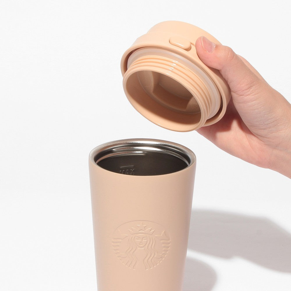 Vaso con Tapa hermética de acero inoxidable Starbucks Japan 2025 Valentine's Day 473ml