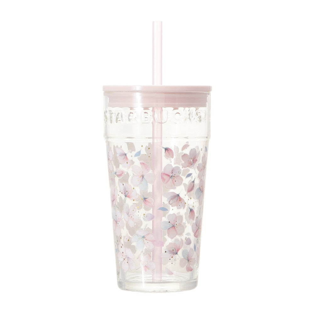 Vaso de Vidrio Starbucks Japan 2025 Sakura series 473ml