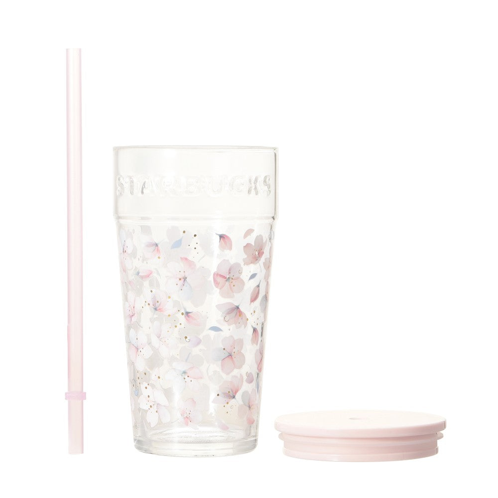 Vaso de Vidrio Starbucks Japan 2025 Sakura series 473ml