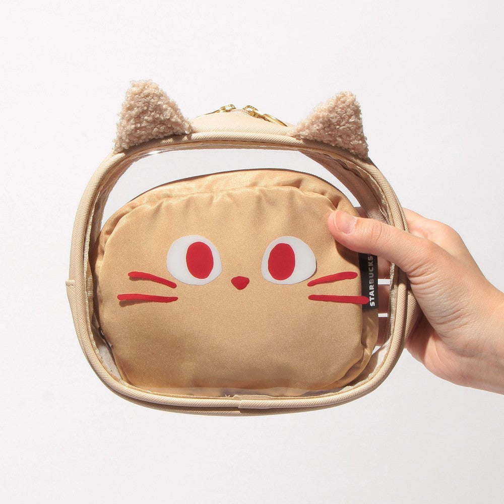 Bolsita en forma de Gato Starbucks Japan 2025 Valentine's Day