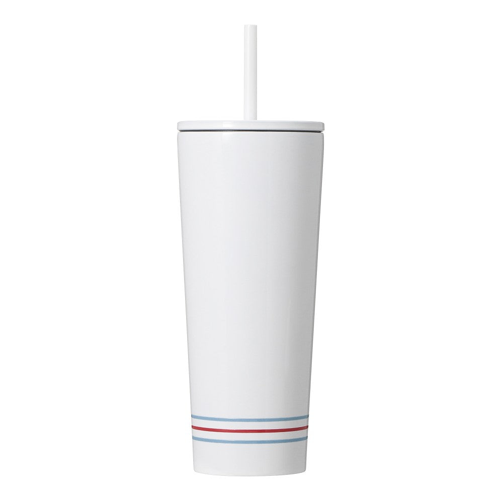 Vaso de acero inoxidable con borde marino, 473 ml Marine Look Collection Japan 2025