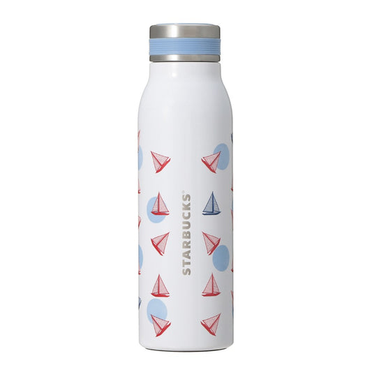 Botella de acero inoxidable Marine Dot 444ml Marine Look Collection Japan 2025