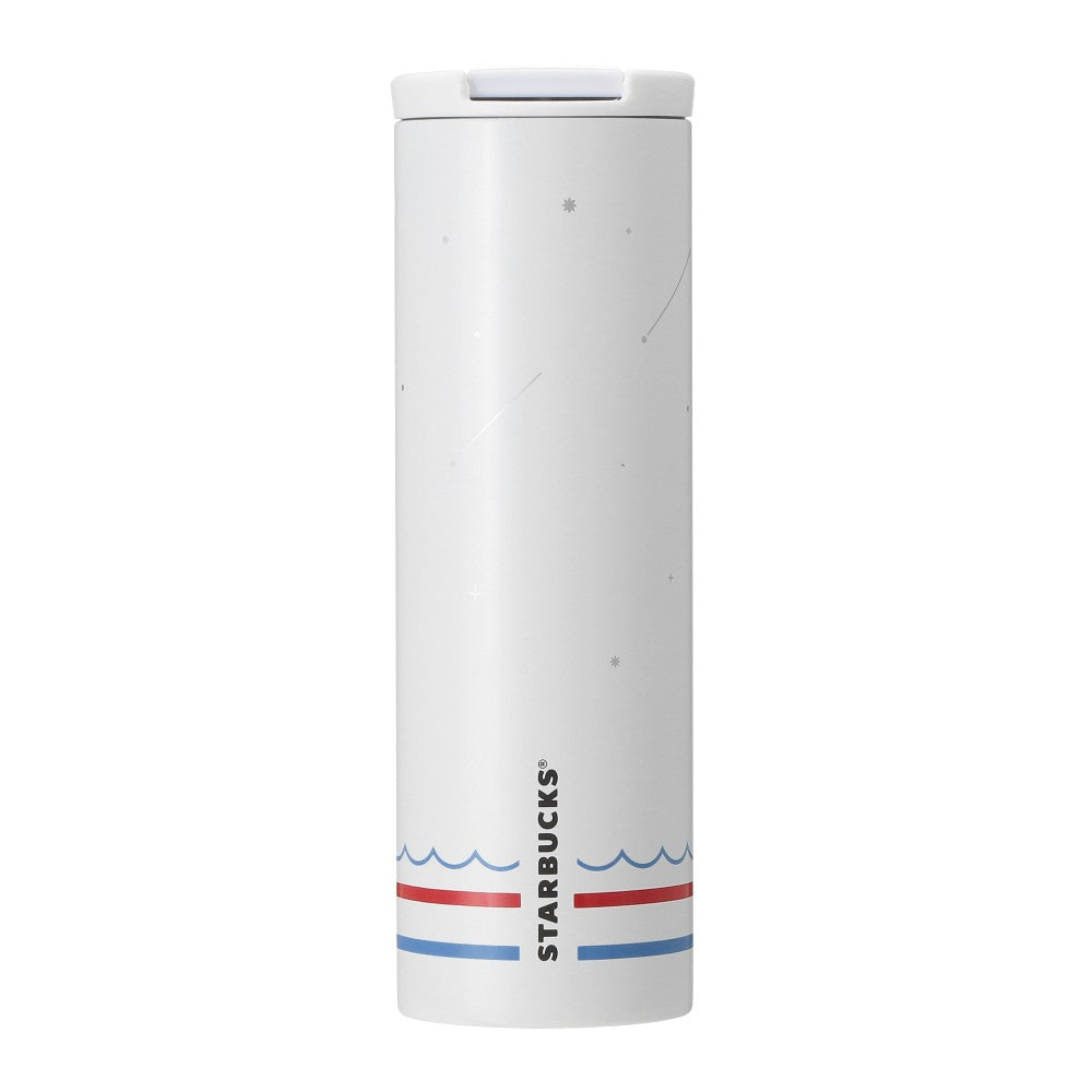 Termo de acero inoxidable con borde marino de 473 ml Marine Look Collection Japan 2025
