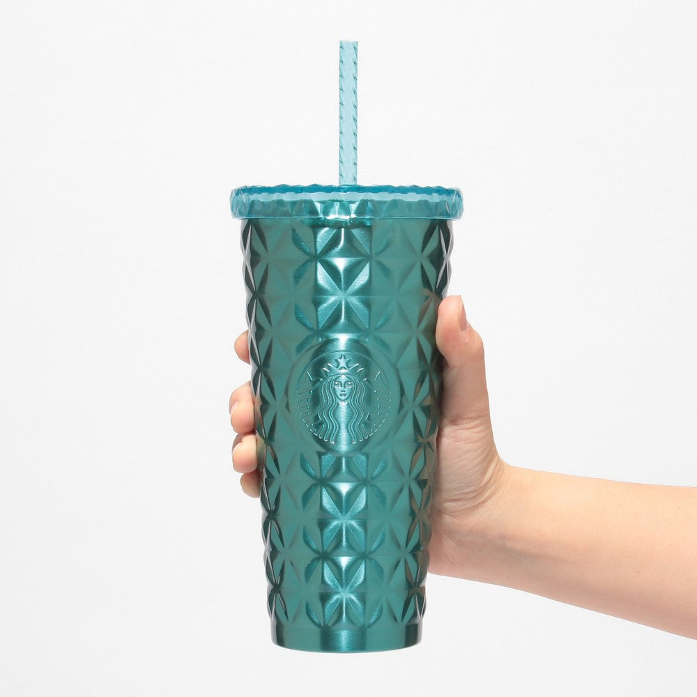 Dion Vaso frío de acero inoxidable turquesa 591ml Starbucks Blue Breeze Japon Summer 2025