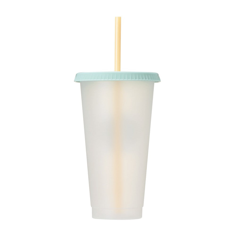 Vaso reutilizable para bebidas con copos de colores de 710 ml Enjoy the Day Out Japon 2025
