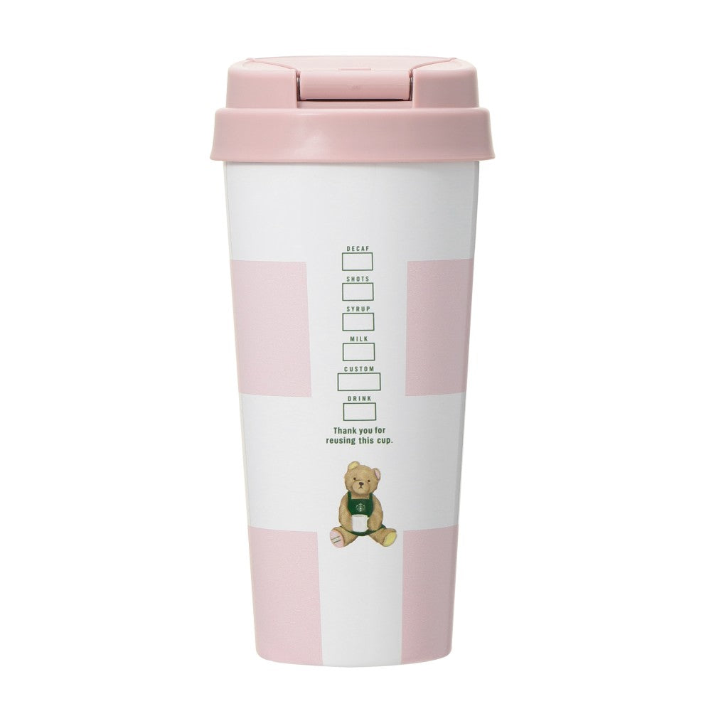 Termo TOGO de acero inoxidable con borde de gelato pique, 473 ml Starbucks Gelato Pique 2025