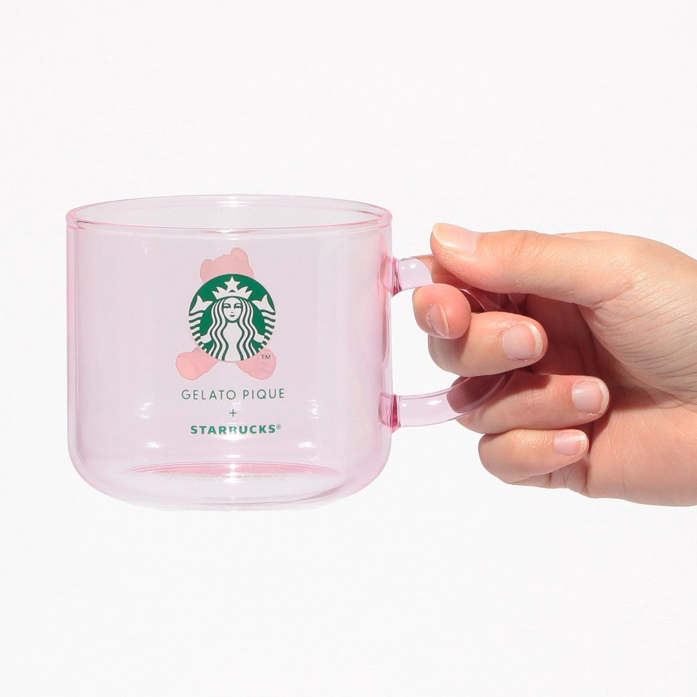 Taza de cristal Gelato Piqué, rosa , 355 ml Starbucks Gelato Pique 2025