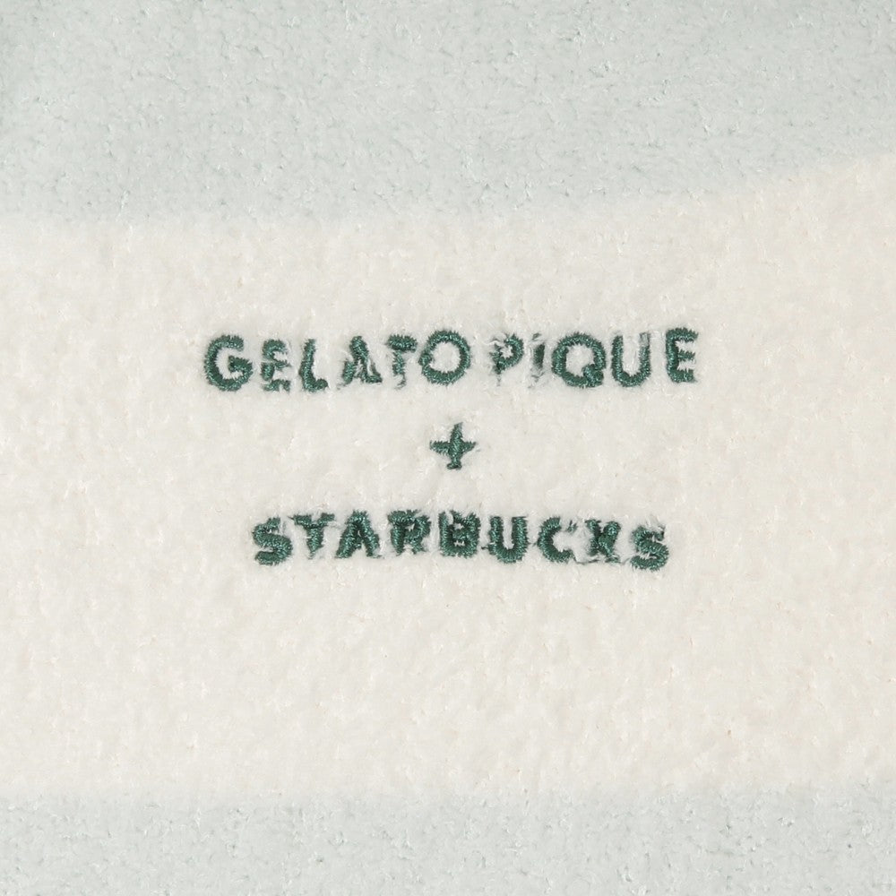 Pantalón largo de rayas con bordado Powder Bear de gelato piqué , Starbucks Gelato Pique 2025