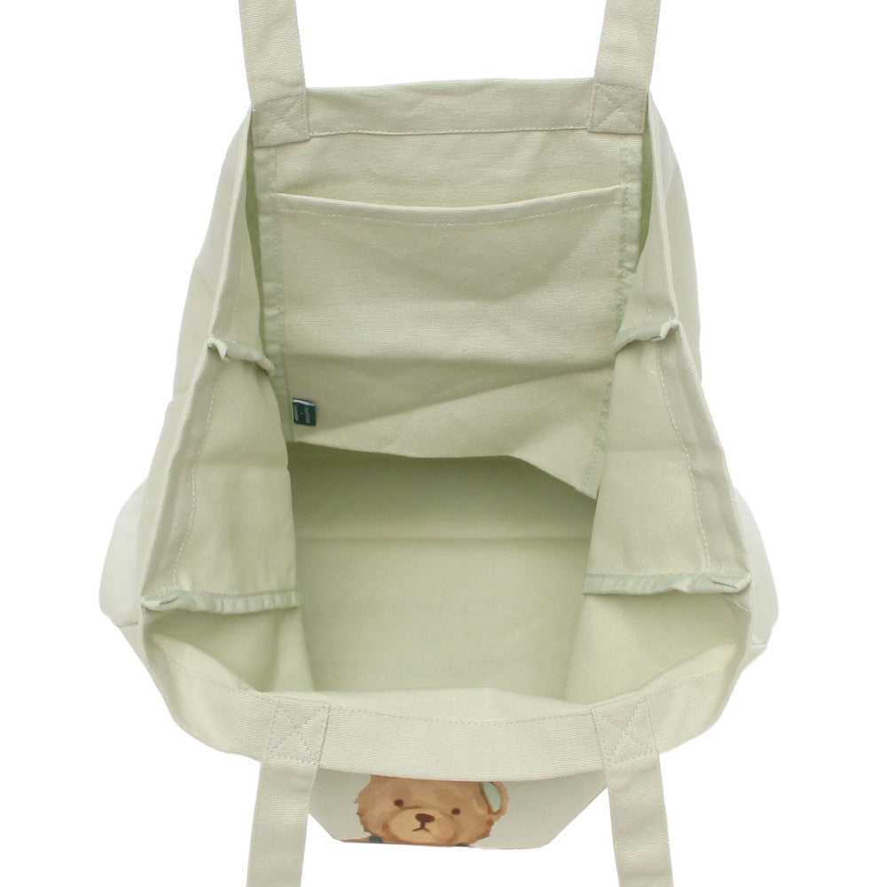 Bolso Tote con Fuelle y Estampado de Osos de Gelato Piqué , Verde Menta Starbucks Gelato Pique 2025