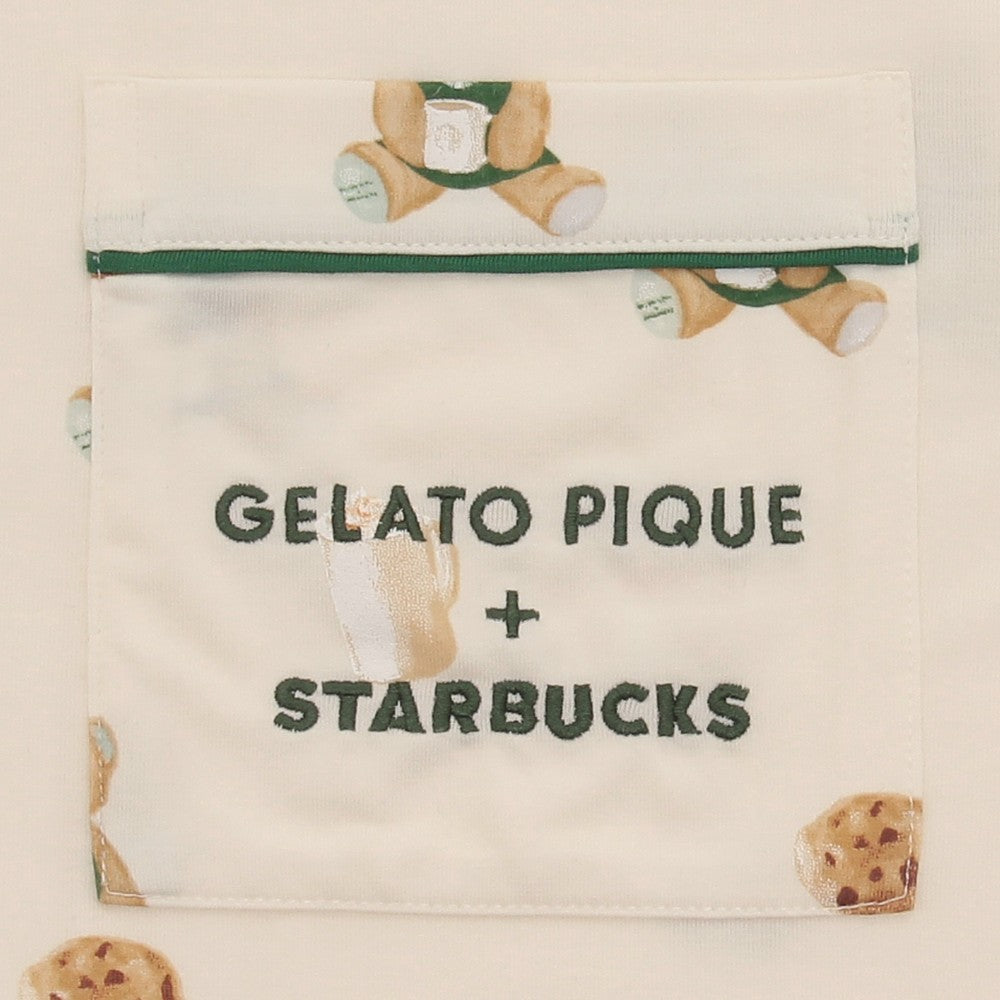 Camiseta gelato piqué con estampado de oso , color marfil Starbucks Gelato Pique 2025