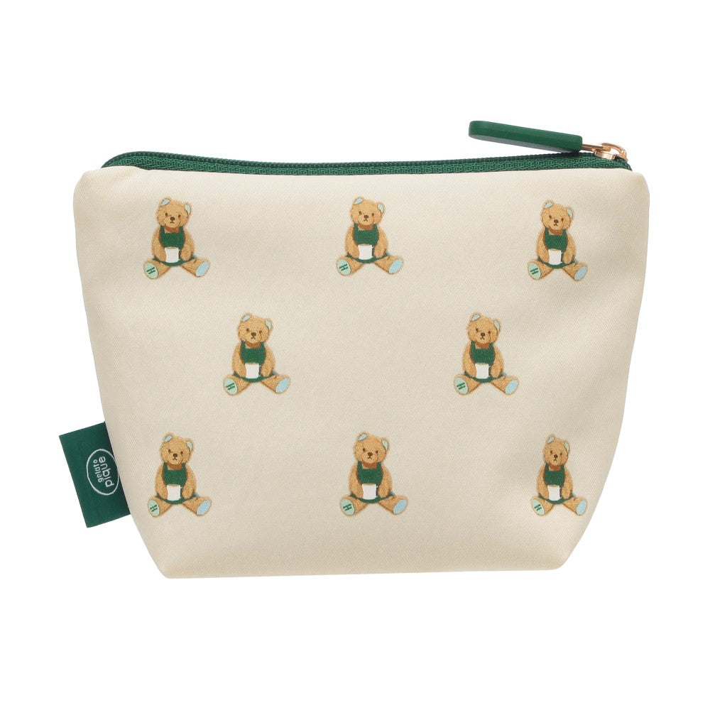 Estuche con estampado de oso de gelato piqué, color marfil Starbucks Gelato Pique 2025
