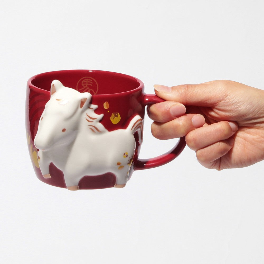 Taza de Año Nuevo Uma 355ml Año Nuevo Japón 2026
