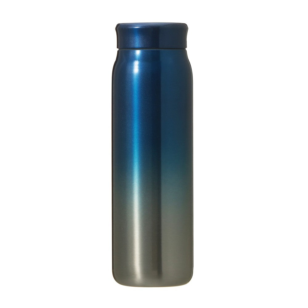 Botella Starbucks Reserve® de acero inoxidable azul y plateado STARBUCKS RESERVE® ROASTERY o de 591 ml TOKYO HOLIDAY 2025