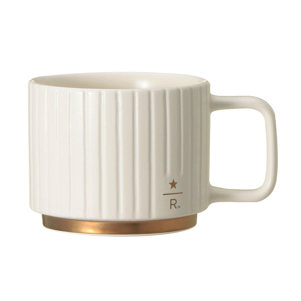 Taza Starbucks Reserve® con rayas blancas de 355 ml Starbucks Reserve Roastery Tokyo Holiday 2025