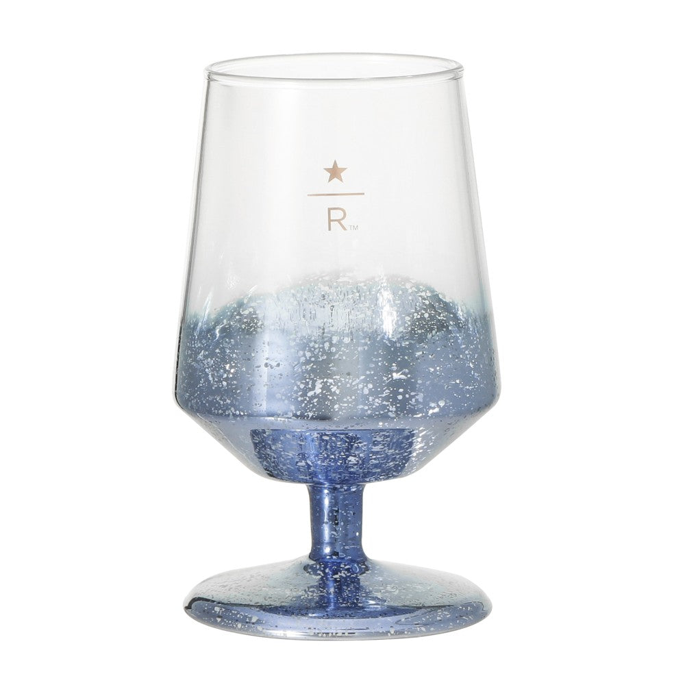 Vaso de tallo Starbucks Reserve® azul metálico de 355 ml Starbucks Reserve Roastery Tokyo Holiday 2025
