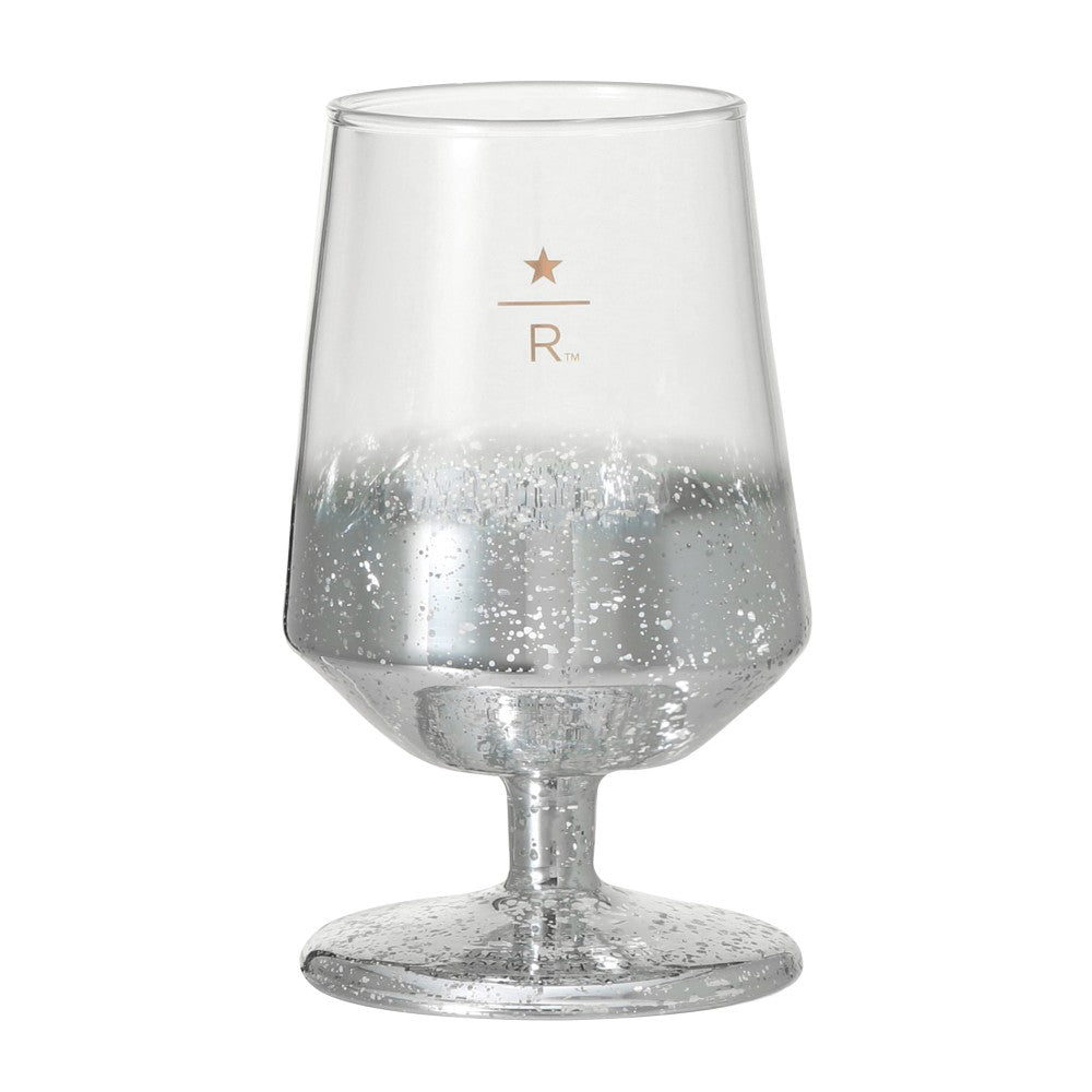 Vaso de tallo plateado Starbucks Reserve® de 355 ml Starbucks Reserve Roastery Tokyo Holiday 2025