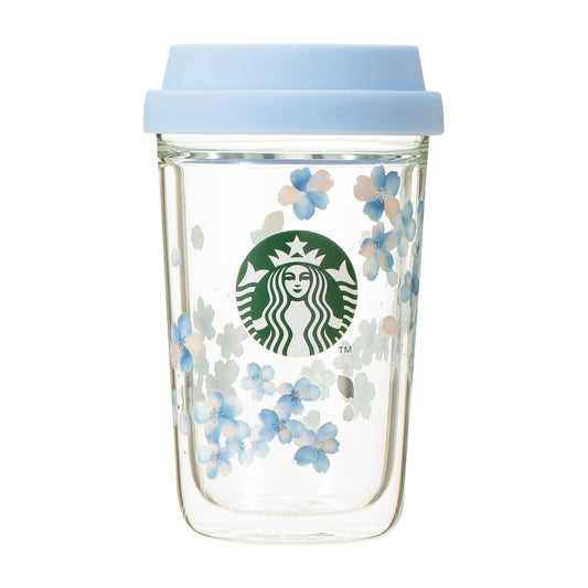 Vaso de vidrio resistente al calor de doble pared de 355 ml Sakura Twinkle Gentle Starbucks Japon 2026