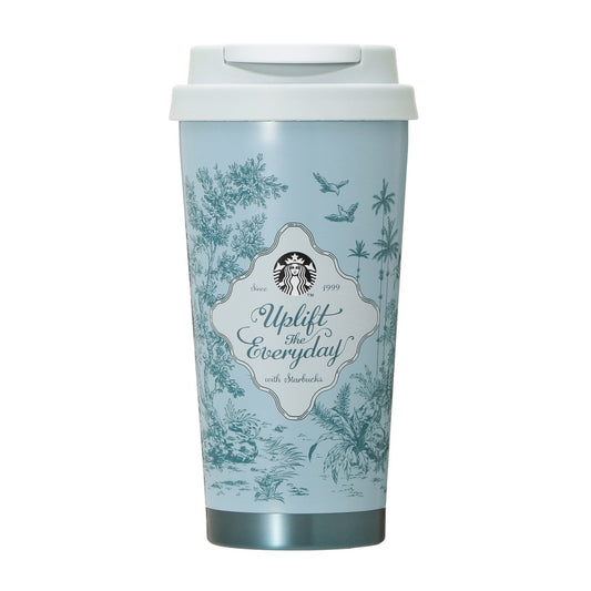 Vaso de acero inoxidable azul natural, 473 ml Starbucks Happy Spring Days Japon 2026