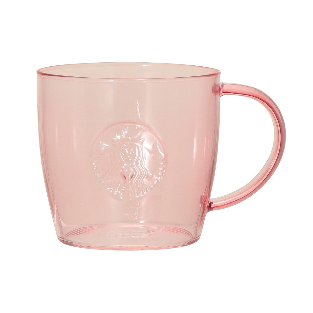 Incluye caja de regalo, taza de cristal resistente al calor con logo, color rosa beige, 355 ml. Dia de las Madres Starbucks Japon 2026