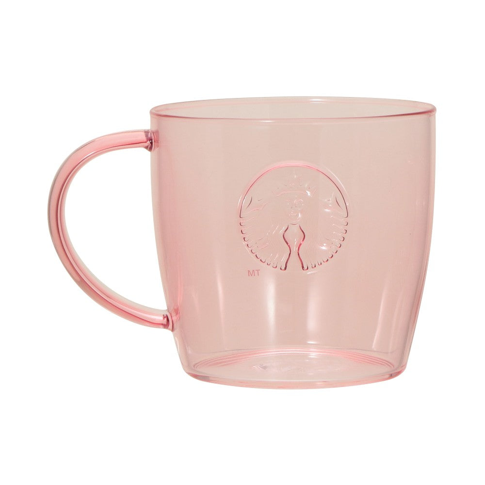 Incluye caja de regalo, taza de cristal resistente al calor con logo, color rosa beige, 355 ml. Dia de las Madres Starbucks Japon 2026