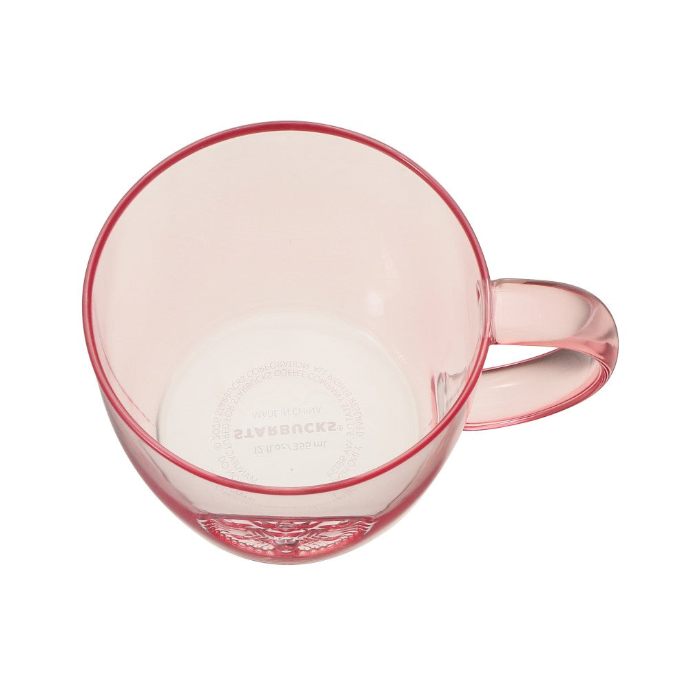 Incluye caja de regalo, taza de cristal resistente al calor con logo, color rosa beige, 355 ml. Dia de las Madres Starbucks Japon 2026