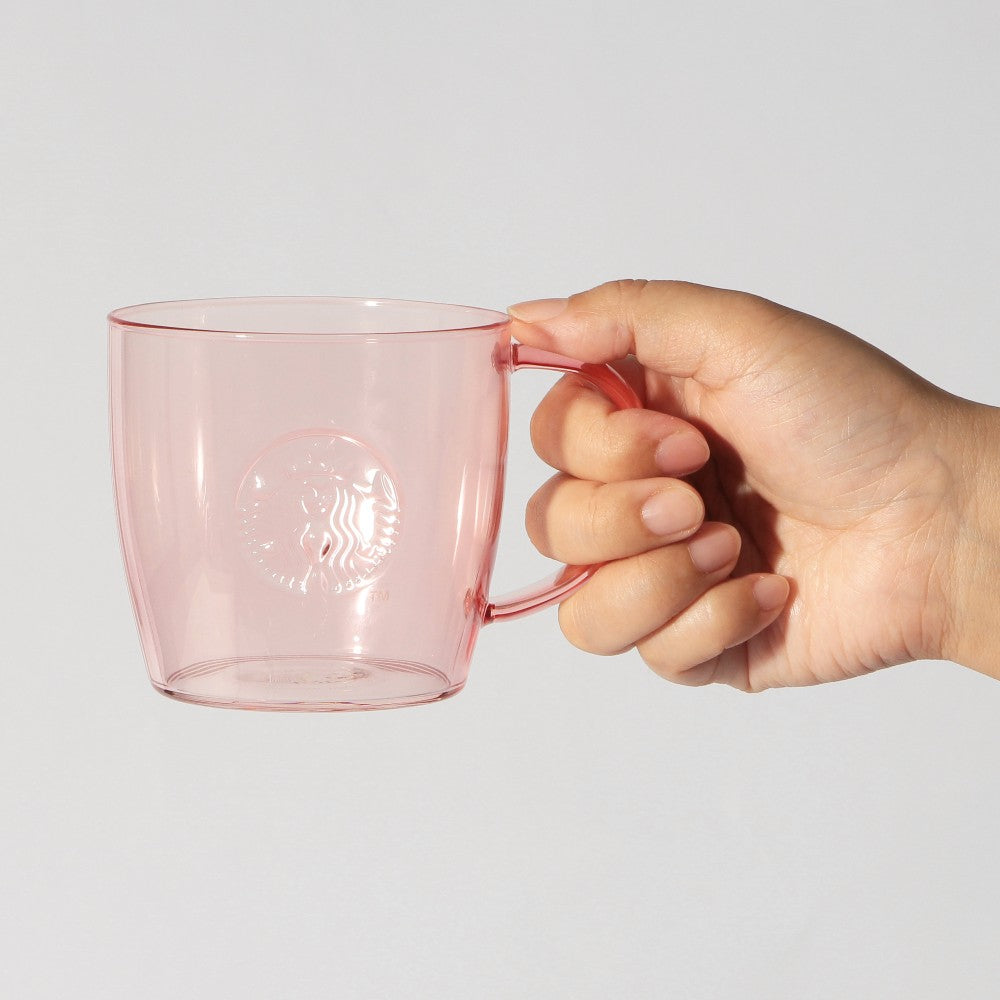 Incluye caja de regalo, taza de cristal resistente al calor con logo, color rosa beige, 355 ml. Dia de las Madres Starbucks Japon 2026