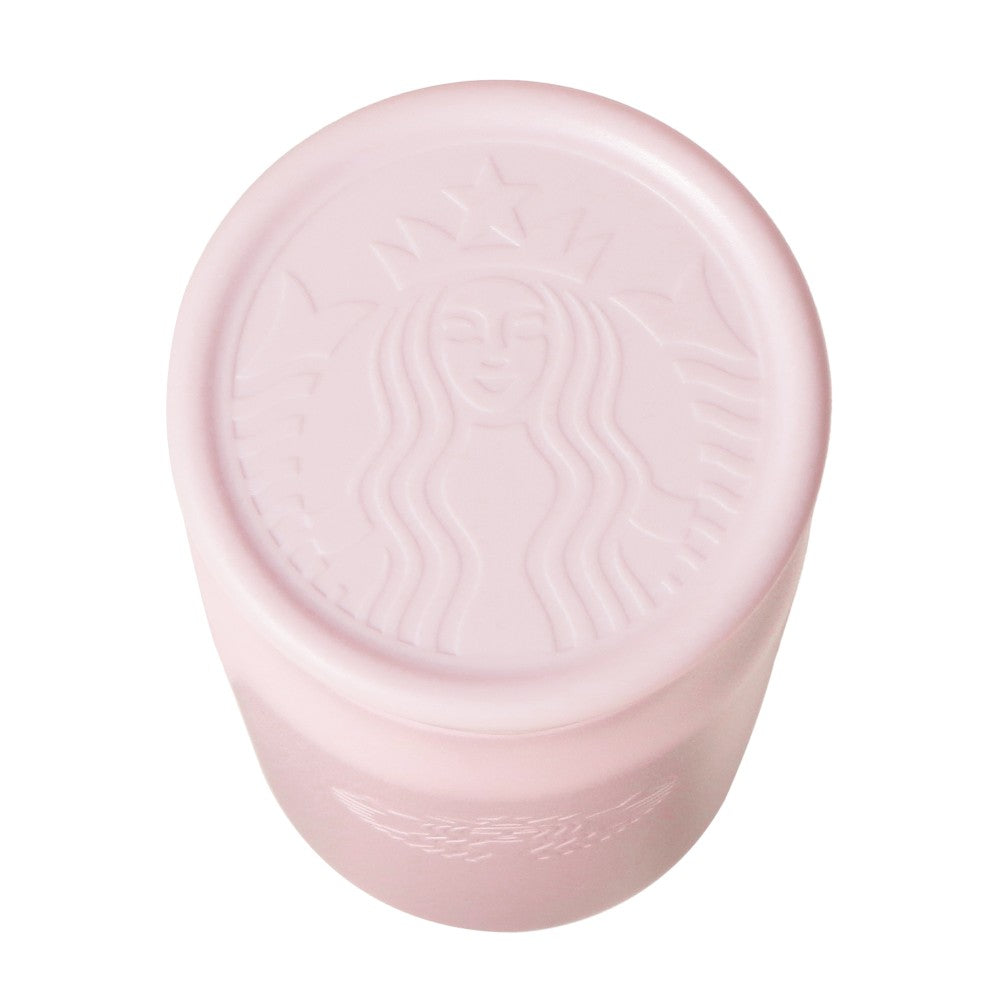 Minibotella de acero inoxidable reciclado en caja de regalo , color rosa beige mate, 355 ml Dia de las Madres Starbucks Japon 2026