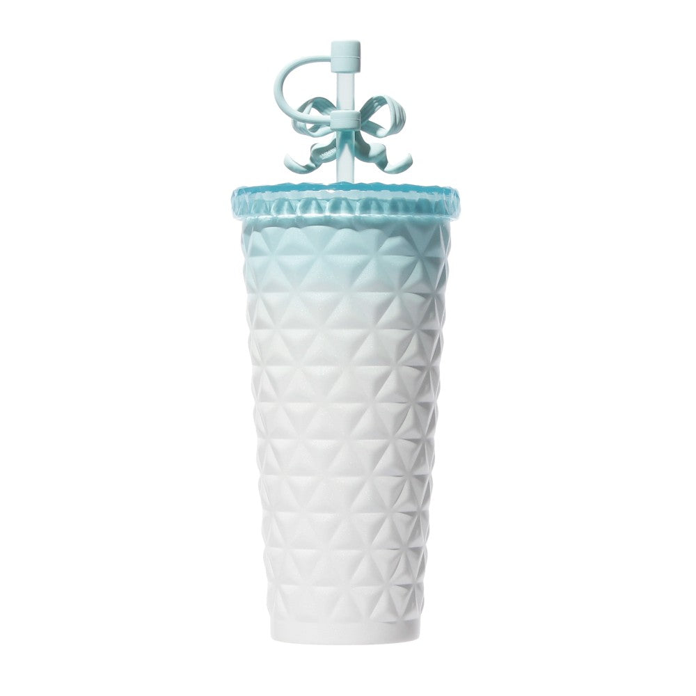 Vaso de acero inoxidable para bebidas frías, degradado azul natural, 591 ml Starbucks Happry Spring Days Japon 2026