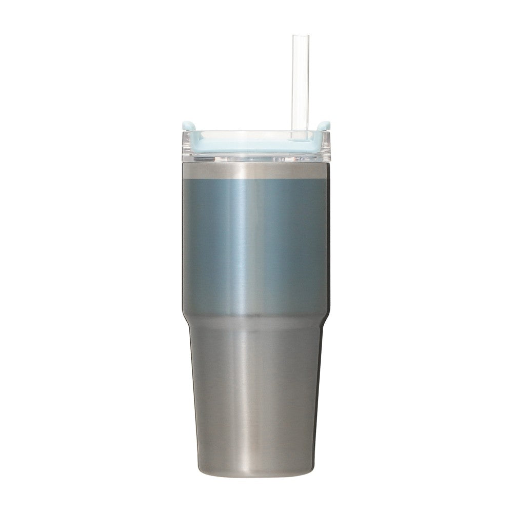 Vaso de acero inoxidable de 3 vías STANLEY, degradado azul hielo, 414 ml. Feel the breeze Japon 2026