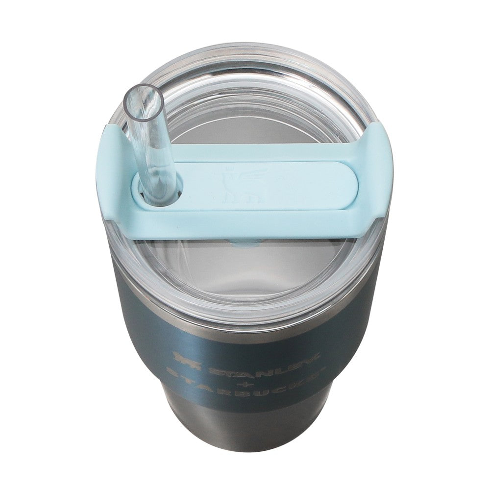 Vaso de acero inoxidable de 3 vías STANLEY, degradado azul hielo, 414 ml. Feel the breeze Japon 2026